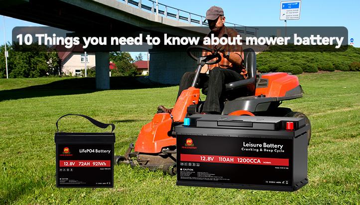 10 Essential Things You Need to Know About Lawn Mower Batteries (2025)