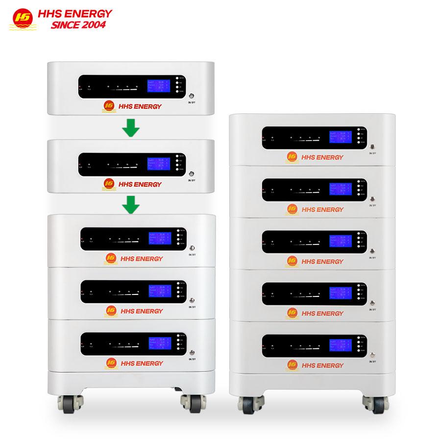 Solar 204v 192v 500v 256v 307v 358v 409v Lithium Energy Storage Battery High Voltage Lithium Battery