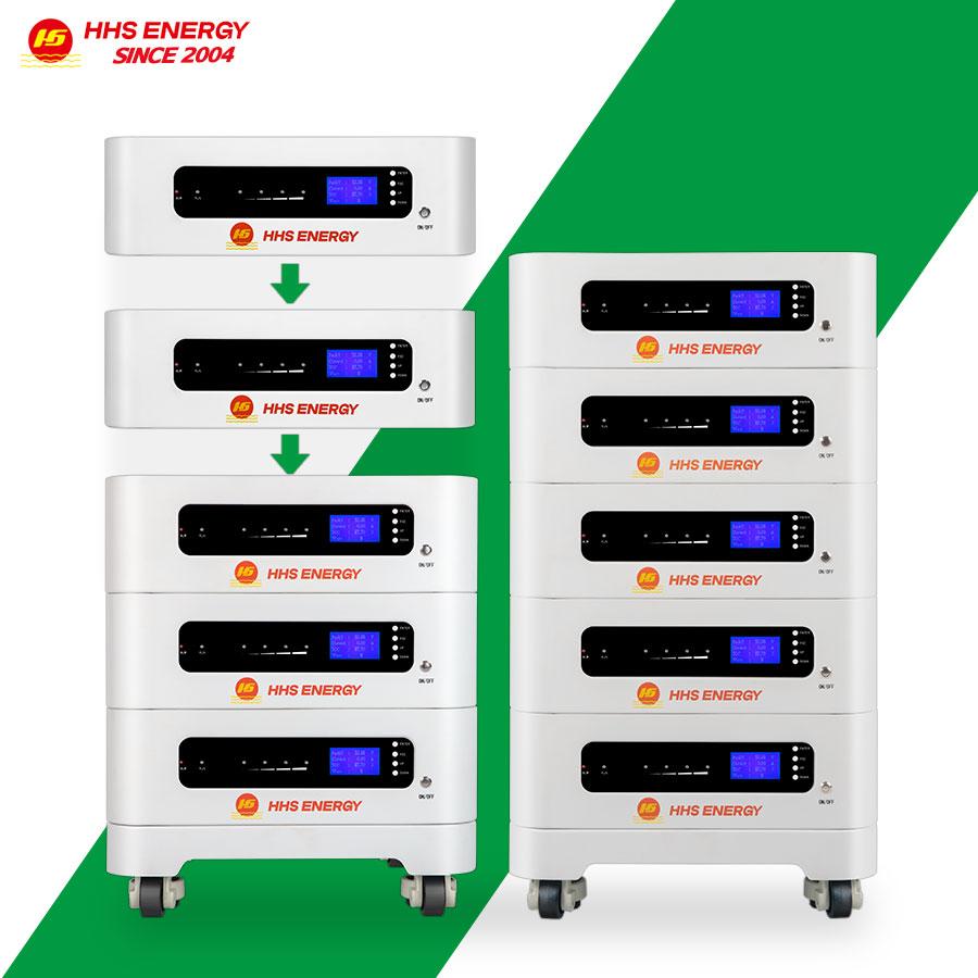 Factory Direct Sales High Voltage Lithium Batteries Pack 7.5Kwh 10Kwh 12.5Kwh 17.5Kwh 20Kwh Stacked Battery for Energy Storage