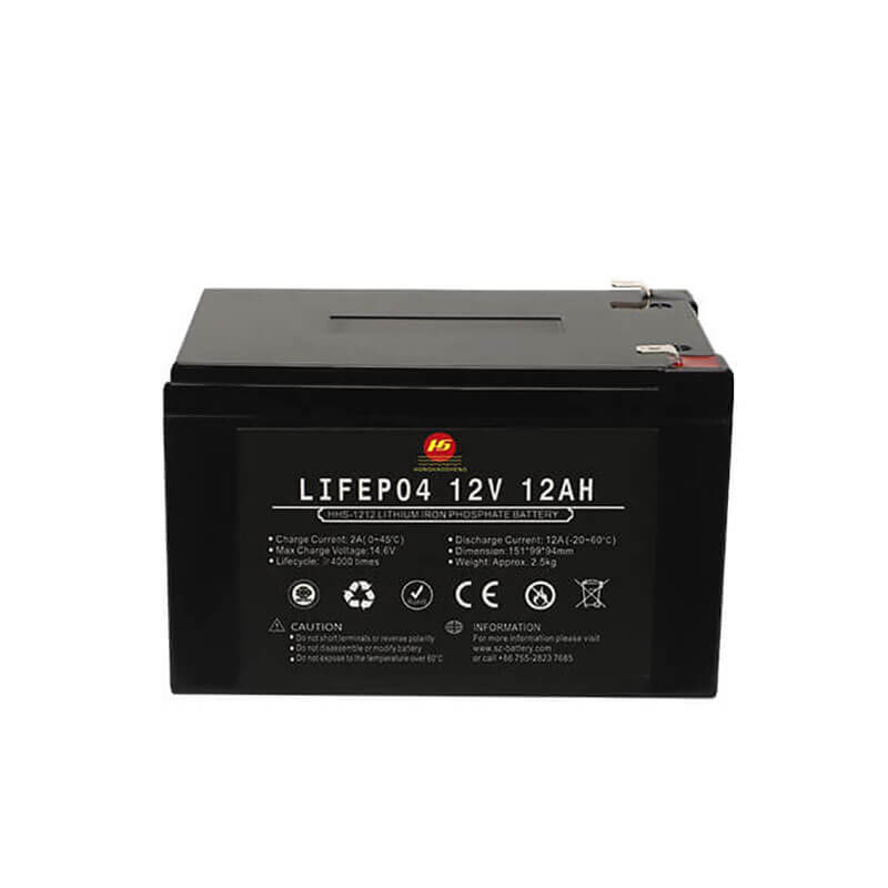 HHS 12V 12Ah LiFePo4 Battery Packs