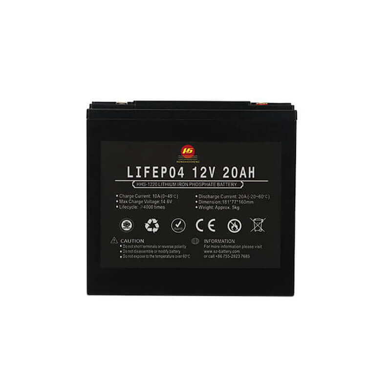 HHS 12V 20Ah LiFePo4 Battery Packs