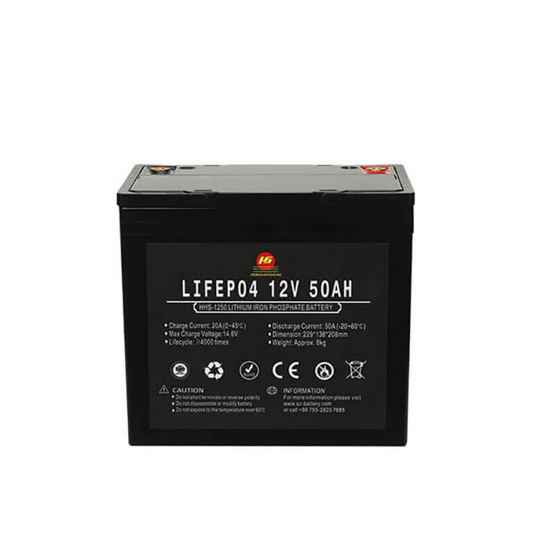 HHS 12V 50Ah LiFePo4 Battery Packs